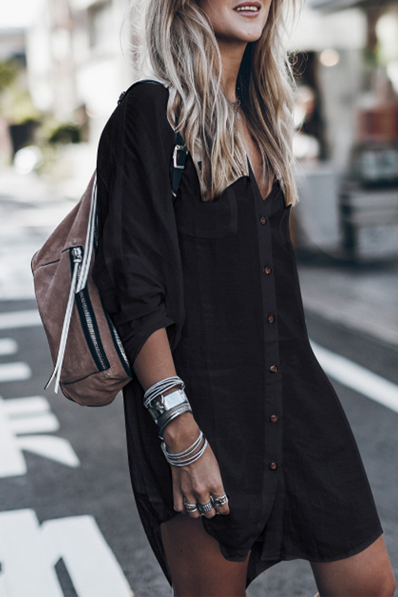 Claudia | Chill Vibes Knot Detail Swim Cover-Up