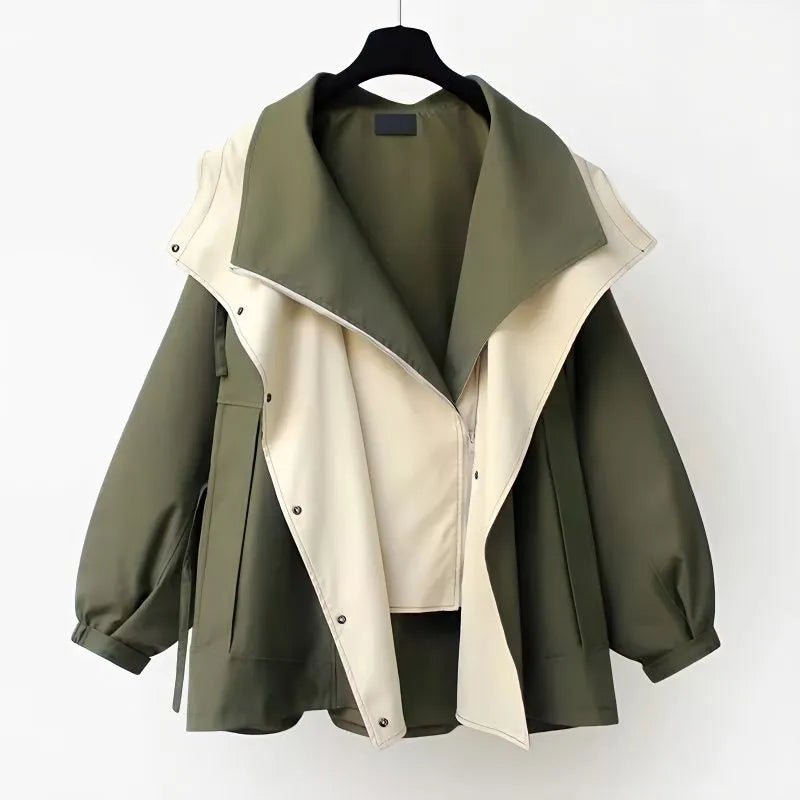 Elena | Chic Water-Resistant Trench Coat