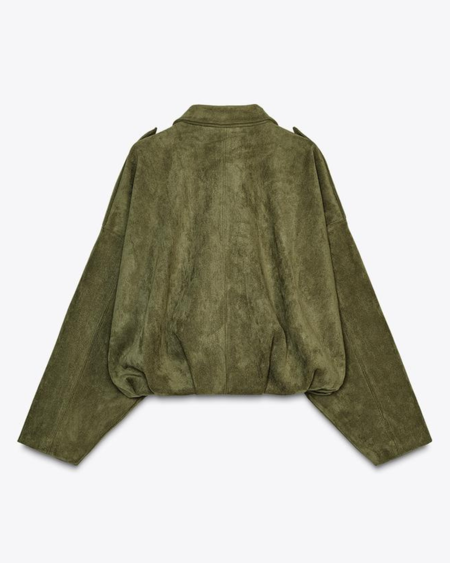 Ella™ - Suede Bomber Jacket