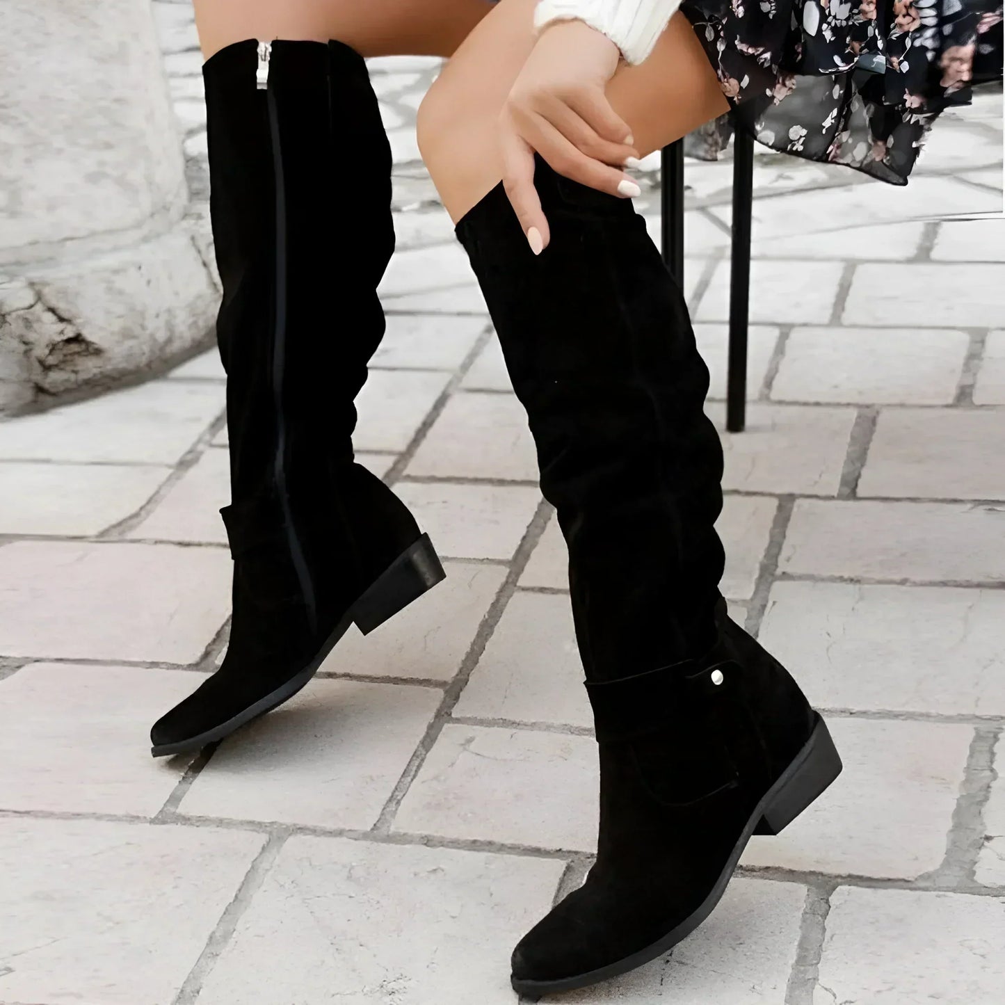 Lydia | Chic Suede Ankle Boot