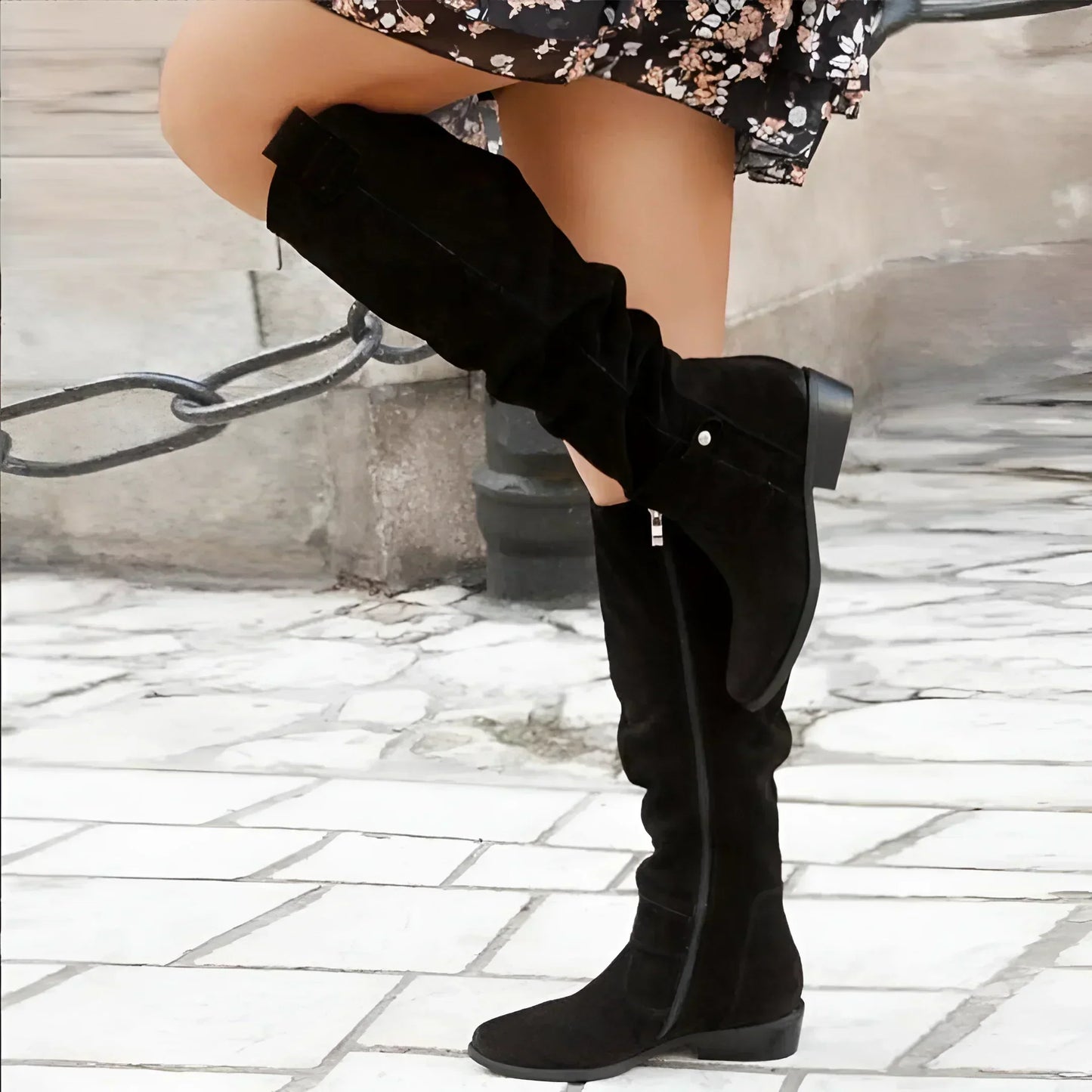 Lydia | Chic Suede Ankle Boot