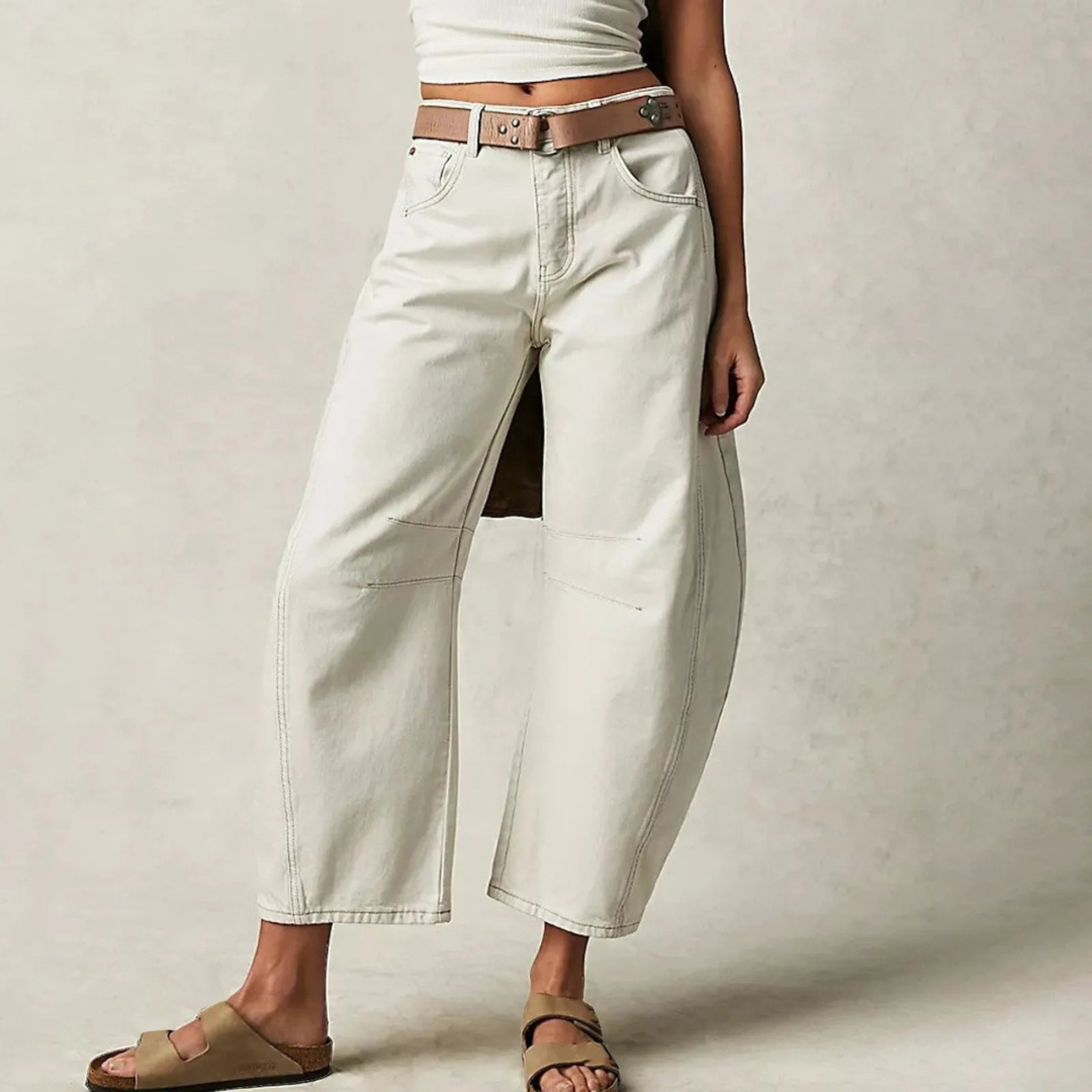 Nina | Relaxed Fit Wide Leg Jeans