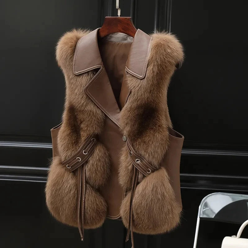 Lydia | Regal Plush Vest