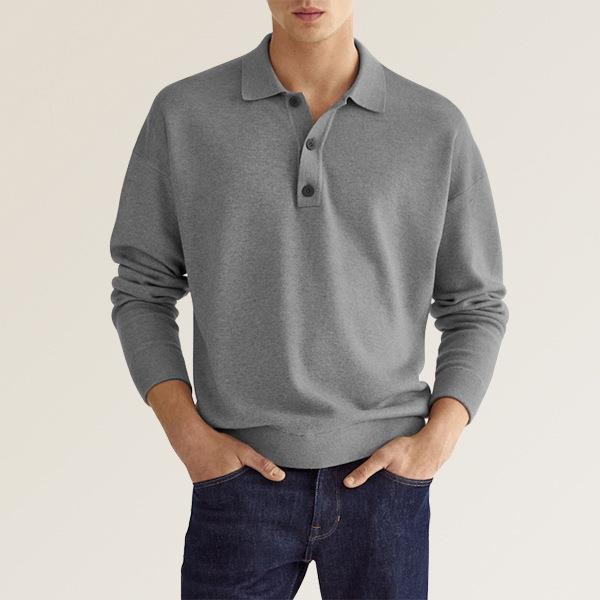 Eleganz Edge Polo | Men's Long Sleeve Polo
