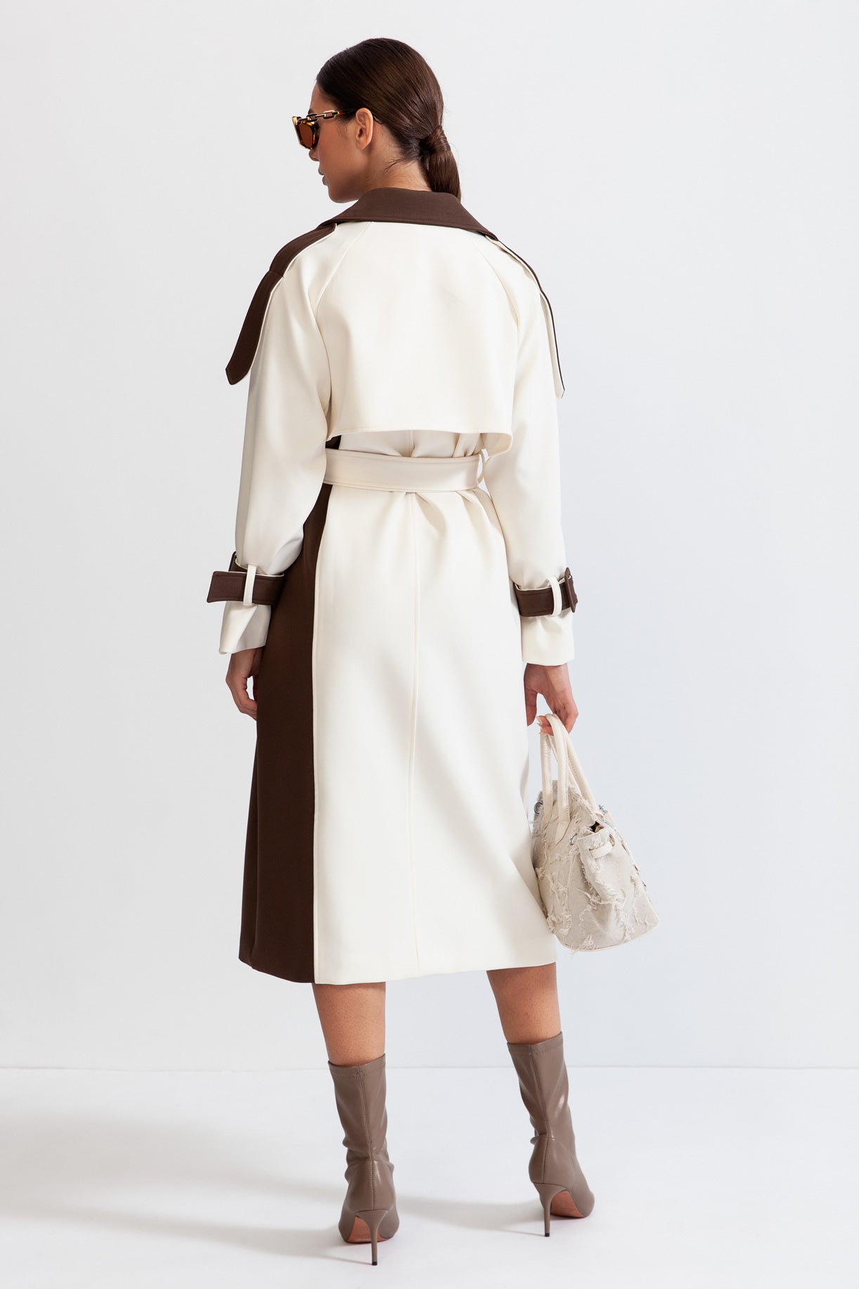 Hannah - Stylish Double Breasted Trench Coat