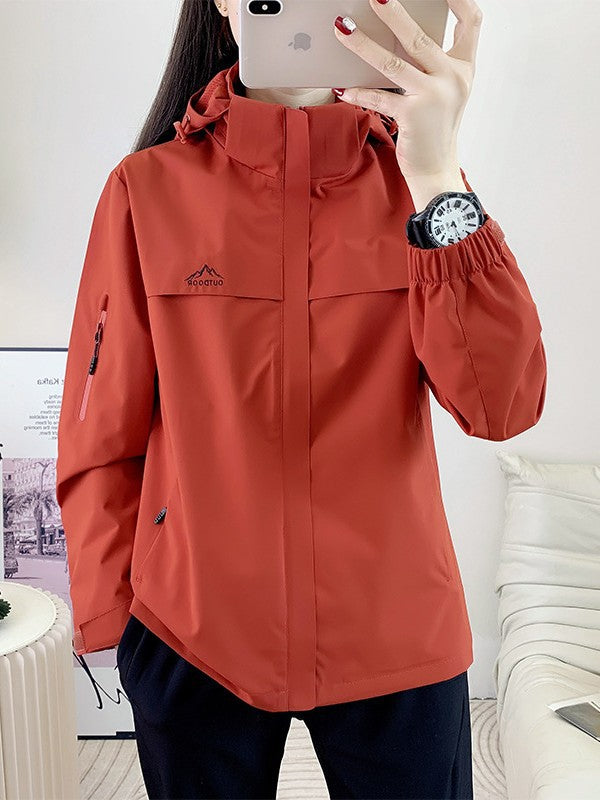 Scarlett™ - Elegant Waterproof Camping Jacket