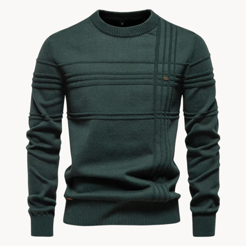 Van Tilburgh™ | Men's Sweater with Check Design