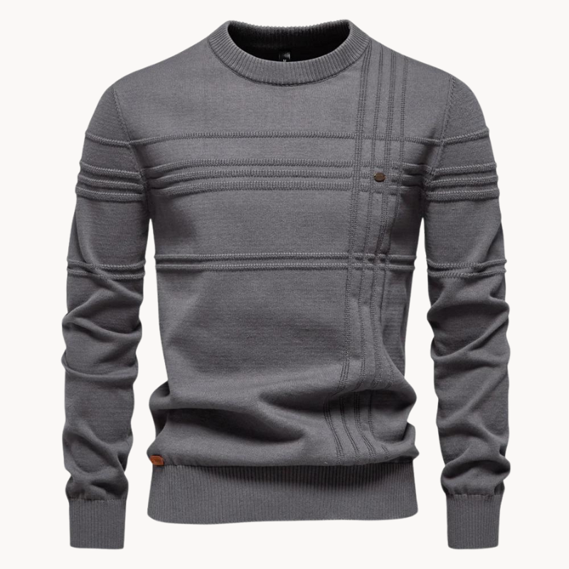 Van Tilburgh™ | Men's Sweater with Check Design