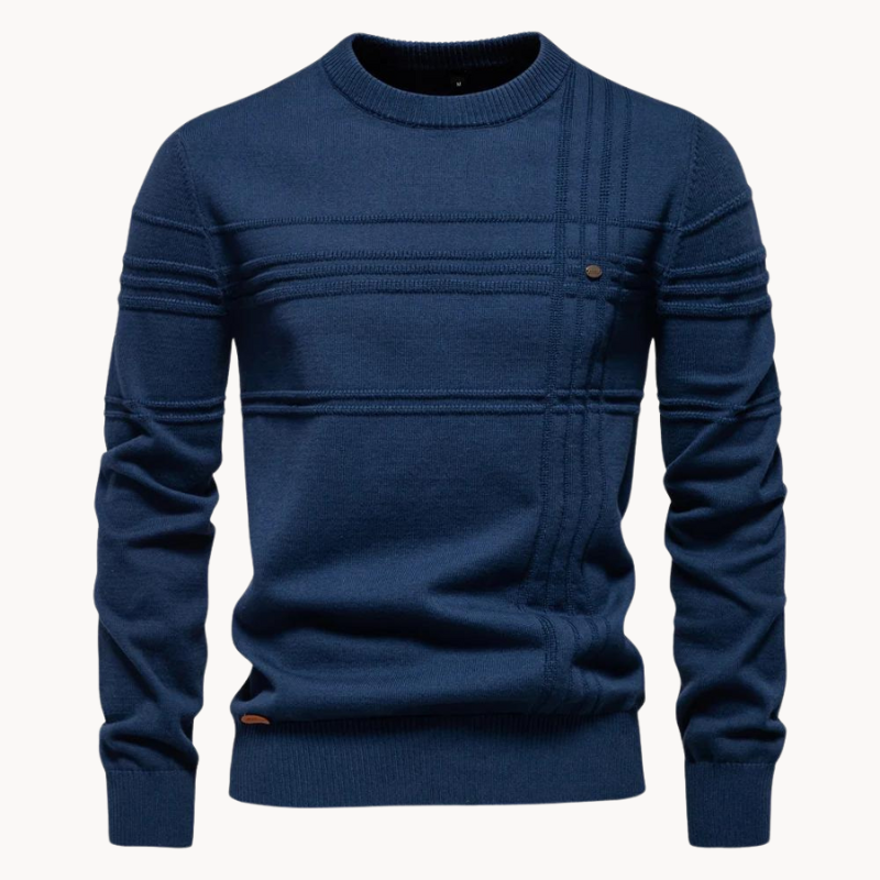 Van Tilburgh™ | Men's Sweater with Check Design
