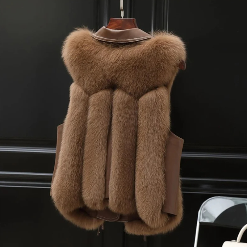 Lydia | Regal Plush Vest