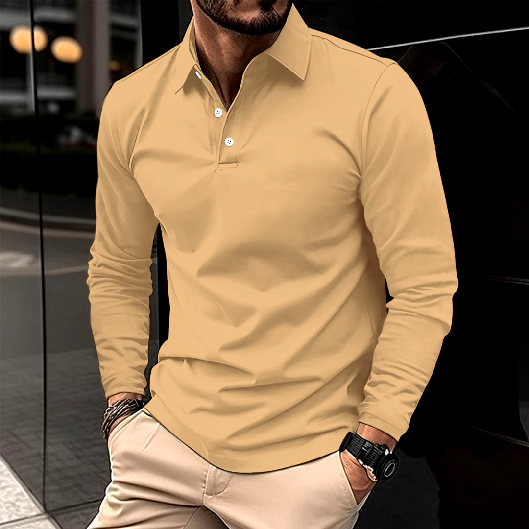 Ralph™ - Casual Long Sleeve Polo Shirt