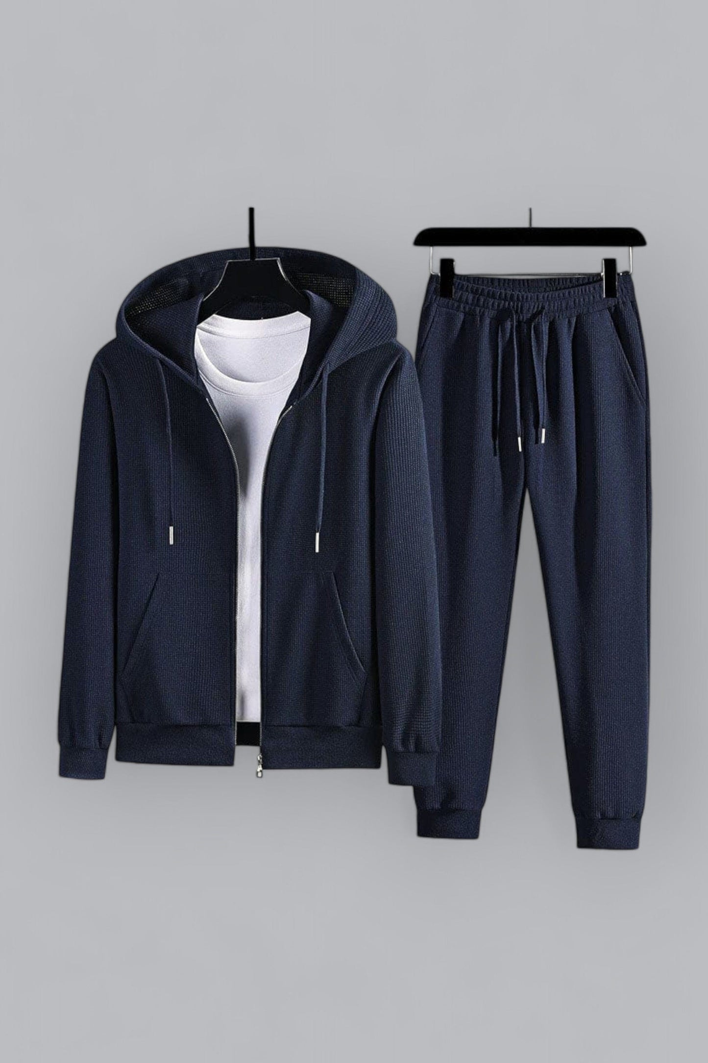 Waffle Knit Loungewear Set