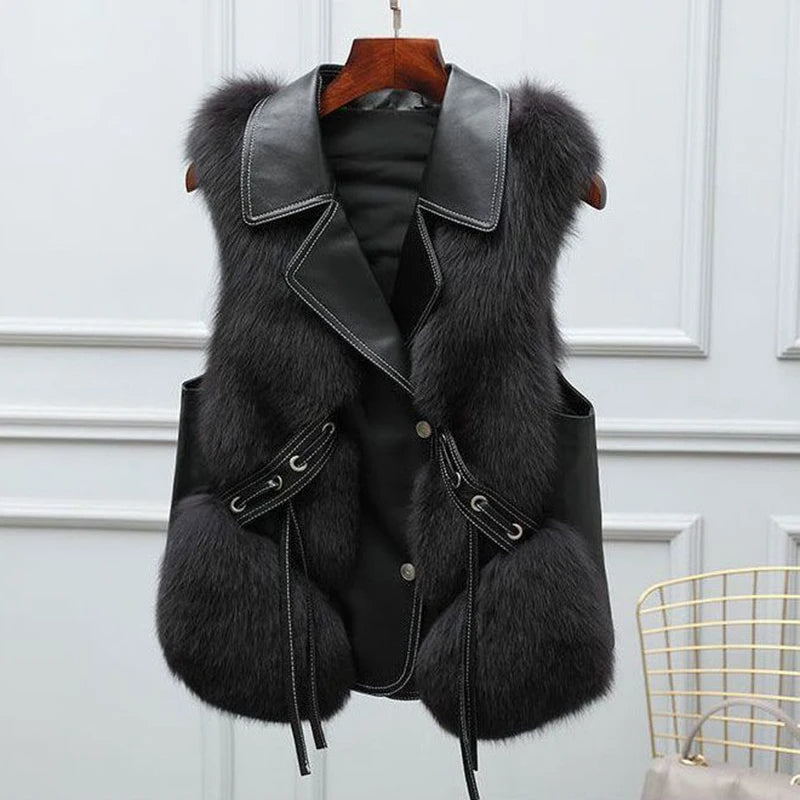 Lydia | Regal Plush Vest