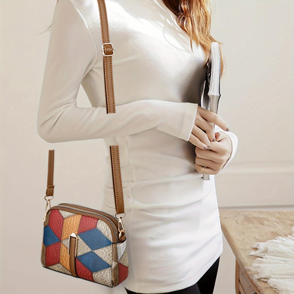 Clio | Patchwork Mini Crossbody Bag