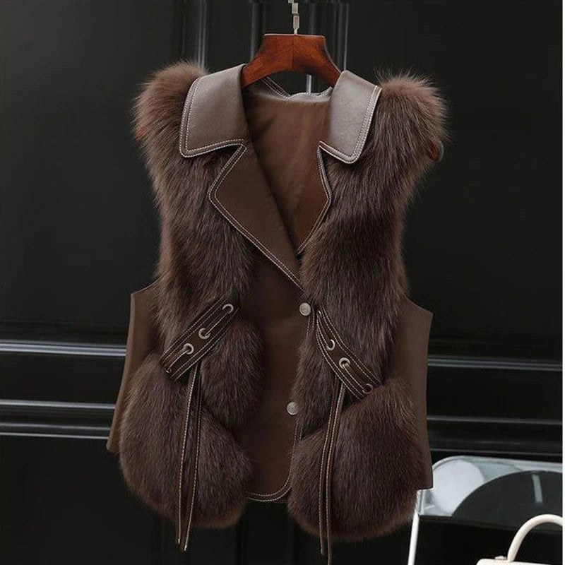Lydia | Regal Plush Vest