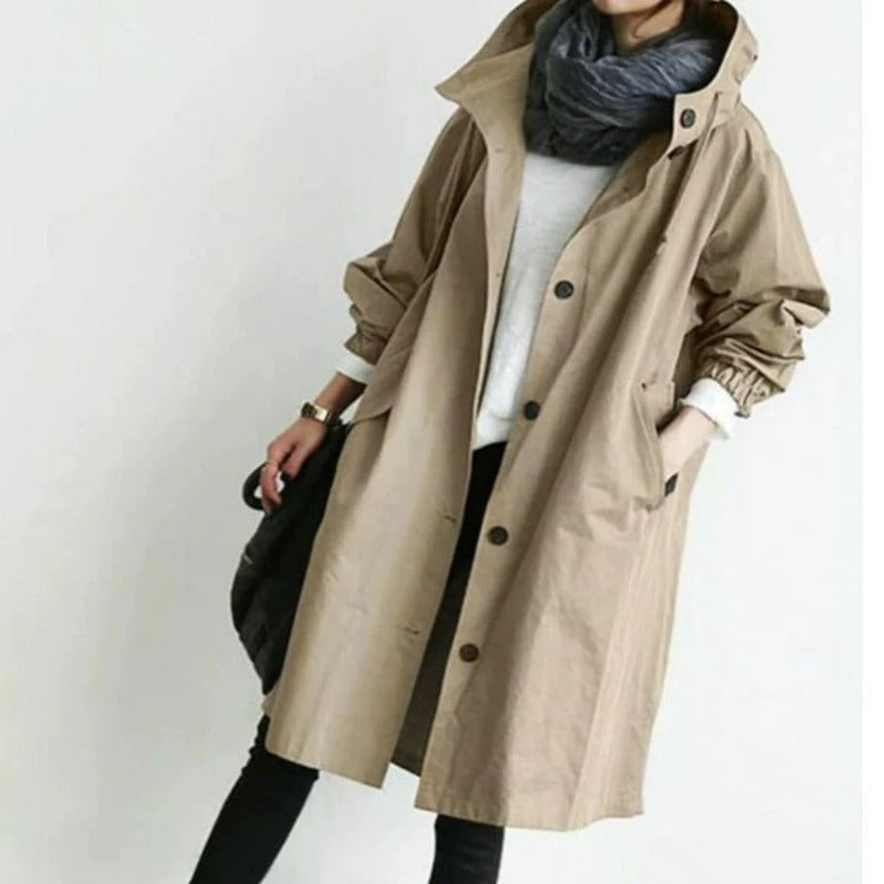 Nora | Chic and Water-Resistant Trench Coat