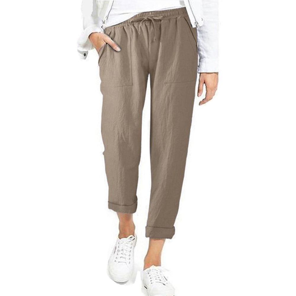 Cecilia | Cool and Airy Linen Trousers