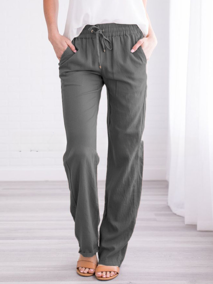Cecilia | Cool and Airy Linen Trousers
