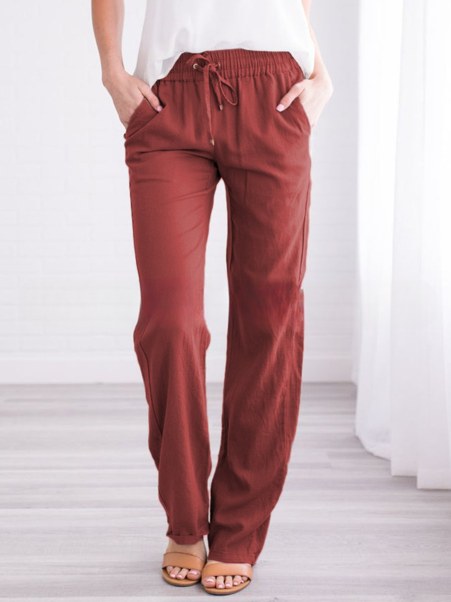 Cecilia | Cool and Airy Linen Trousers