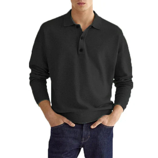 Eleganz Edge Polo | Men's Long Sleeve Polo