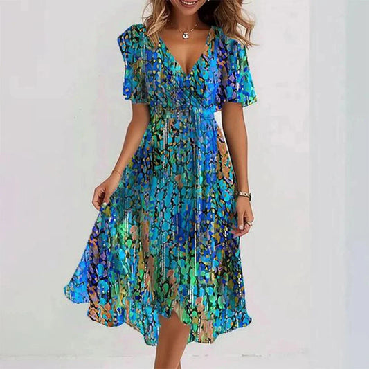 Lila | Graceful Chiffon Gown