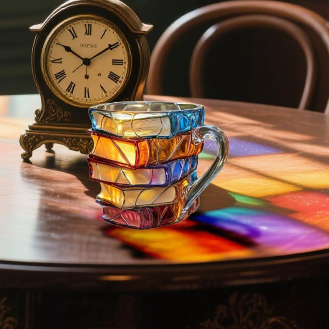 Handmade 3D Reading Pleasure Mug