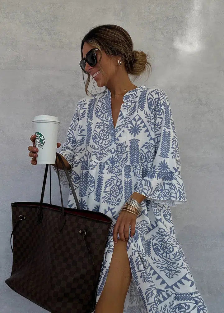 Seraphina | Chic Floral Print Dress