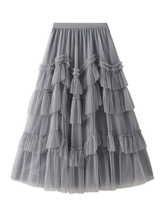 Tamsin | Enchanted Tulle Midi Skirt