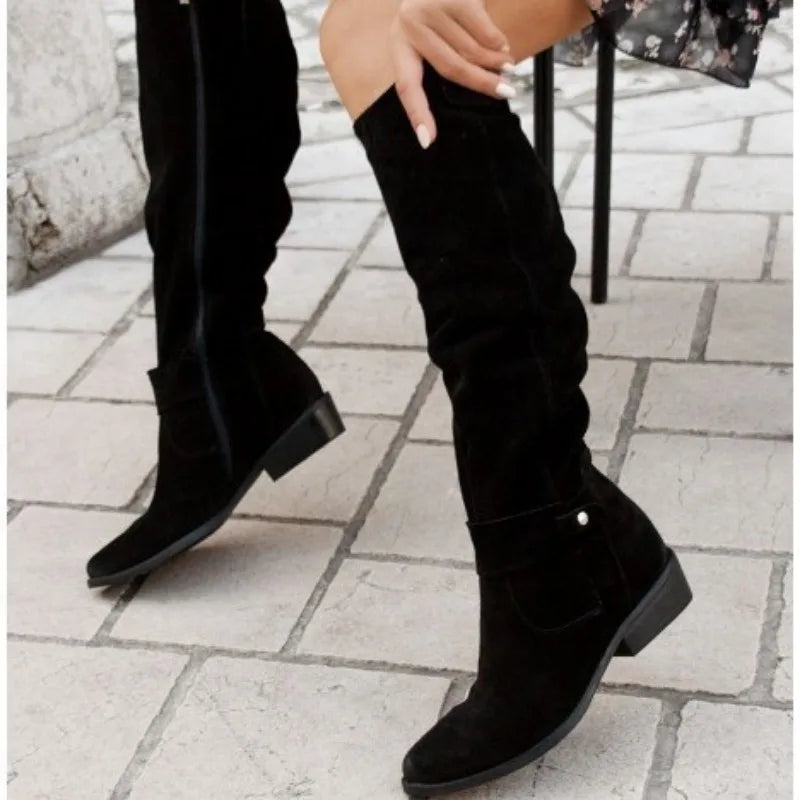 Lena | Opulent Leather Women's Boots
