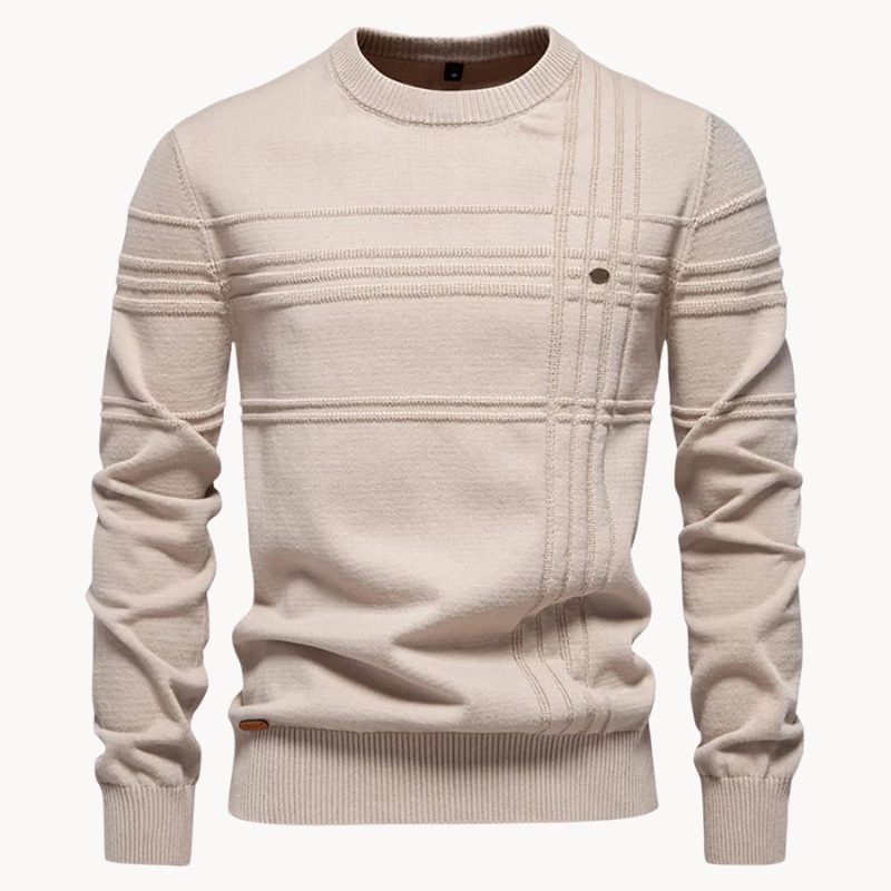 Van Tilburgh™ | Men's Sweater with Check Design